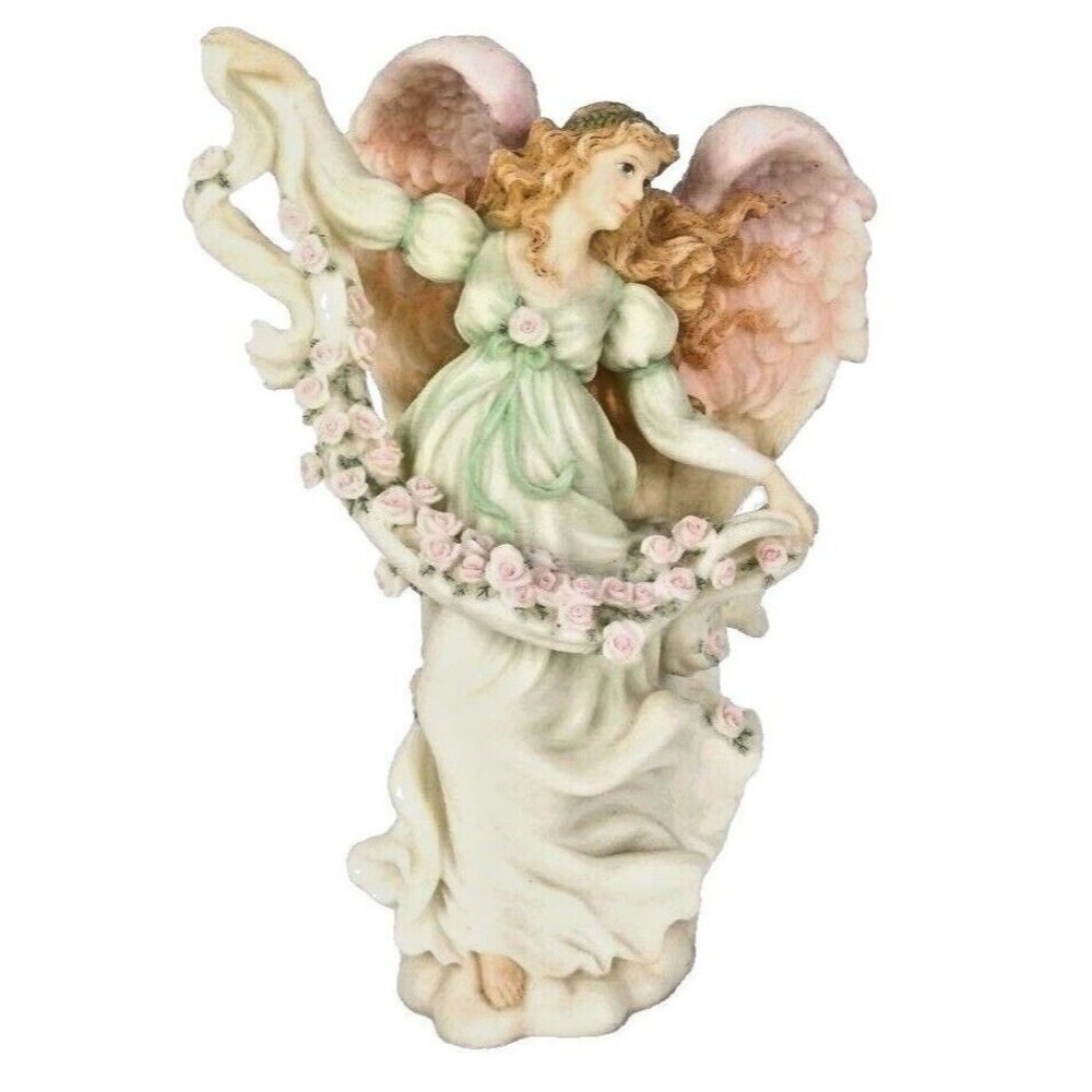 VTG Whimsical Roman Seraphim Classics Sunshine's "Dawn" Guardian Angel Statue
